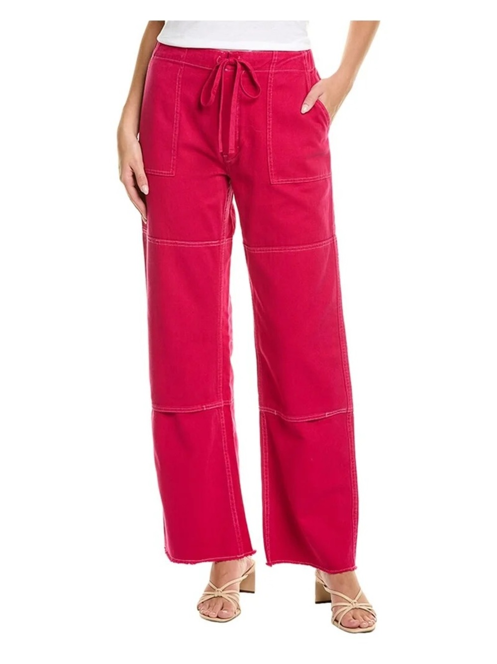 Redone beach pant in guava